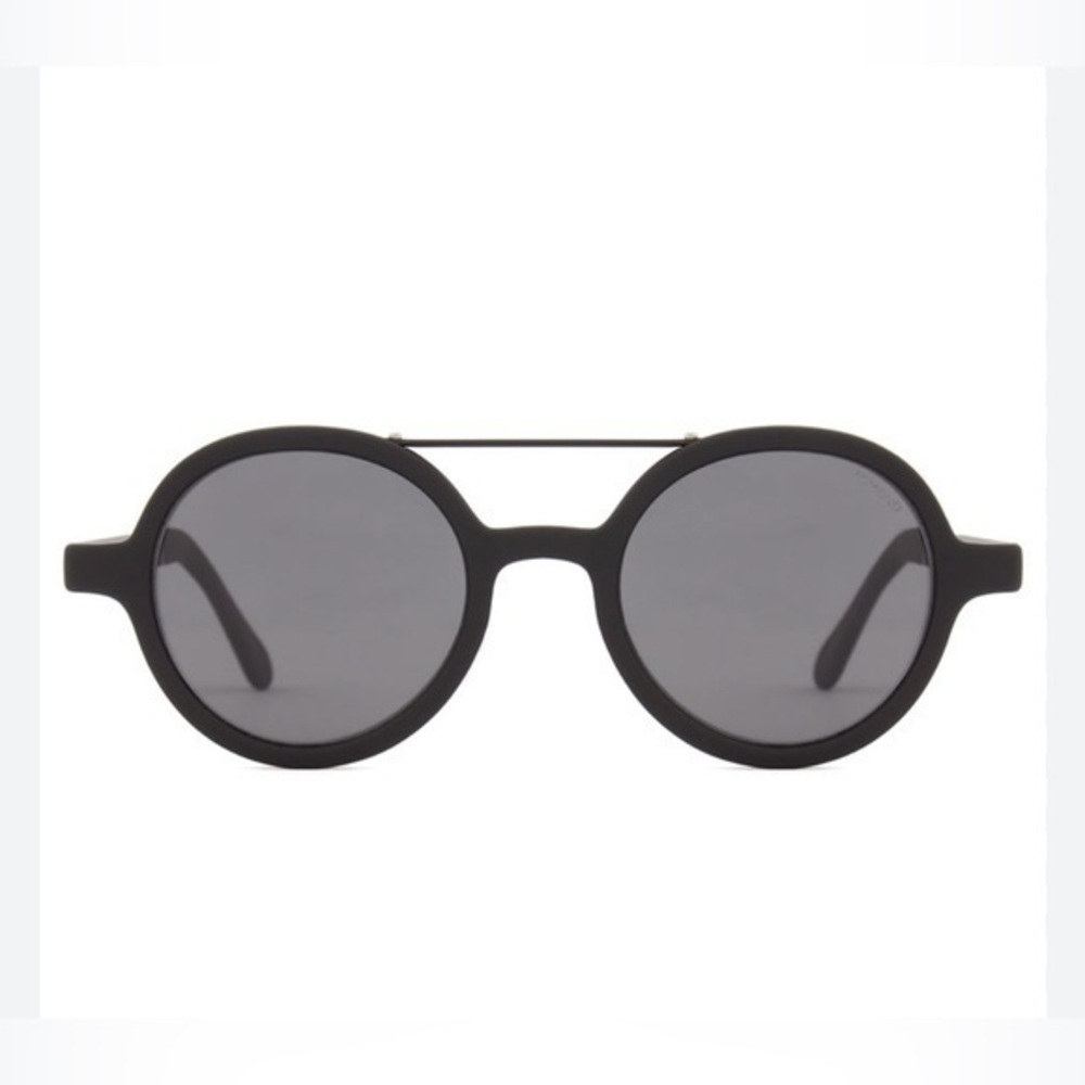KOMONO sunglasses Black Round silver NEW Vivien - Picture 2 of 12